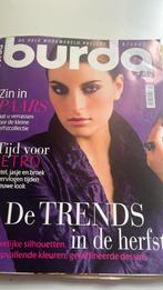 Burda September 2007, Verzenden, Zo goed als nieuw, Vrouw, Burda