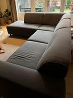 T.e.a.b. Blauwgrijze JaxxChoice hoekbank, Huis en Inrichting, Banken | Bankstellen, Ophalen, 250 tot 300 cm, Gebruikt, Hoekbank
