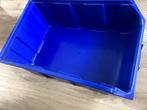 blauwe werkbak (grote bak), Ophalen of Verzenden, Zo goed als nieuw