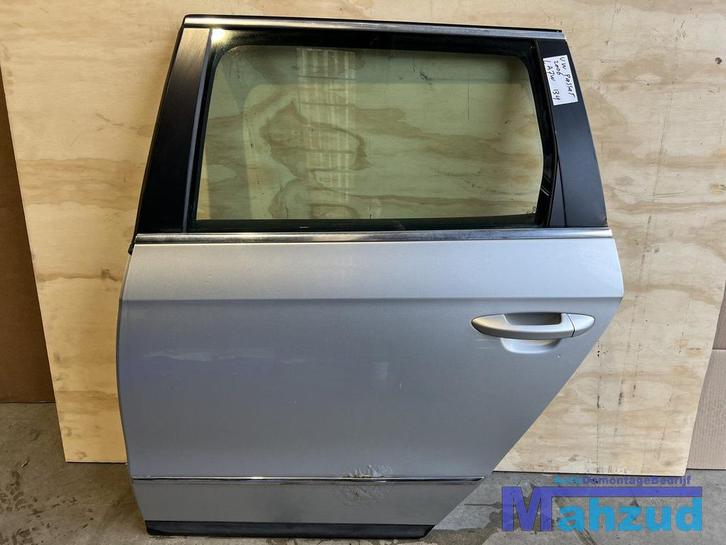 VW PASSAT B6 VARIANT Zilver LA7W Links achter deur portier 2, Auto-onderdelen, Carrosserie en Plaatwerk, Deur, Volkswagen, Gebruikt