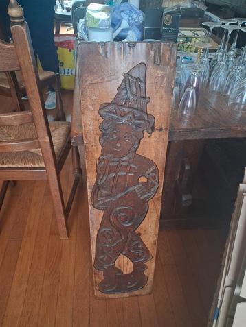 Oude Speculaasplank met Afbeelding beschikbaar voor biedingen
