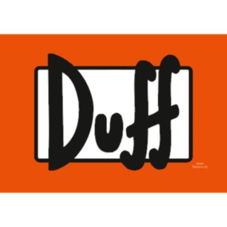 The Simpsons - duff label kaart bij Stichting Superwens!, Diversen, Wenskaarten, Nieuw, Ophalen of Verzenden
