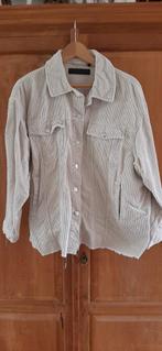 Only rib jasje/ blouse, Kleding | Dames, Blouses en Tunieken, Only, Beige, Maat 42/44 (L), Ophalen of Verzenden