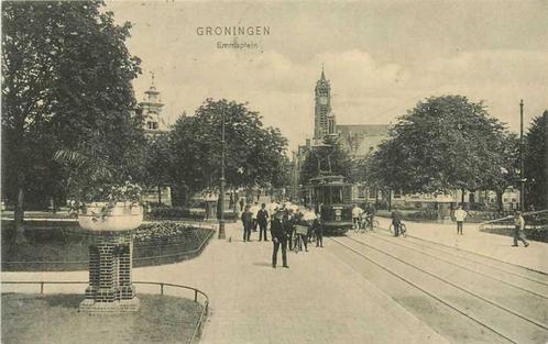 (300-136-045) Groningen Emmaplein, Verzamelen, Ansichtkaarten | Nederland, Groningen, Verzenden