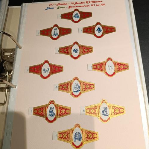 Oude Sigarenbandjes - Honden Serie (10 stuks), Verzamelen, Overige Verzamelen, Gebruikt, Ophalen of Verzenden