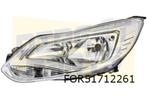 Ford Focus III (3/11-1/15) koplamp Links (chome / alu. inleg, -, Verzenden, -, Nieuw