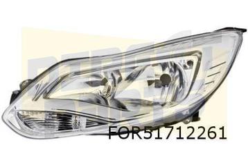 Ford Focus III (3/11-1/15) koplamp Links (chome / alu. inleg beschikbaar voor biedingen