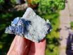 D10-5 Kwarts Pyriet Madan Bulgarije #collecte #verzameling, Ophalen of Verzenden, Mineraal