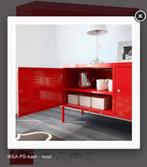 IKEA PS Lockerkast - Rood, Huis en Inrichting, Kasten | Lockerkasten, Ophalen, Gebruikt