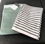 Nieuw set van 1 theedoek en 1 keukenhanddoek Birklund., Ophalen of Verzenden, Nieuw, Groen, Theedoek of Handdoek