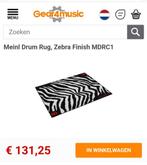Meinl drummat rug mat vloerkleed voor drumstel, Ophalen, Gebruikt, Drums of Percussie