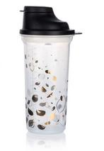 Tupperware Quick Shaker 600ml Zwart/Goud Nieuw, Ophalen of Verzenden, Nieuw, Overige typen