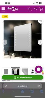 Badkamer spiegel met verlichting nieuw in doos van Vidaxl, Huis en Inrichting, Woonaccessoires | Spiegels, Ophalen of Verzenden