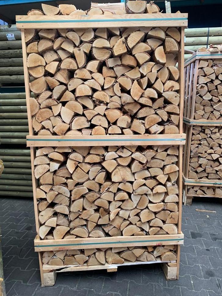 Topkwaliteit ovengedroogd BERKEN haardhout : Geesbrug, Tuin en Terras, Haardhout, Blokken, Berkenhout, Minder dan 3 m³, Ophalen