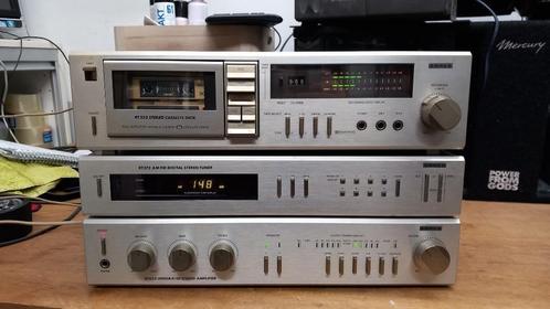 Erres vintage stereoset, RT543, RT253, RT373 in nette staat, Audio, Tv en Foto, Stereo-sets, Zo goed als nieuw, Cassettedeck, Tuner of Radio