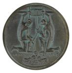 PENNING 1960 Jaap Gutterswijk : Normalisatie Instituut, Postzegels en Munten, Penningen en Medailles, Verzenden, Brons, Nederland