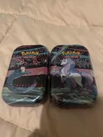 2x Pokemon Galar Power Tin H21 met Cosmic Eclipse Booster, Hobby en Vrije tijd, Verzamelkaartspellen | Pokémon, Ophalen of Verzenden