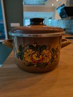 Provence kookpan met deksel, Huis en Inrichting, Keuken | Potten en Pannen, Ophalen of Verzenden, Gebruikt, Overige materialen