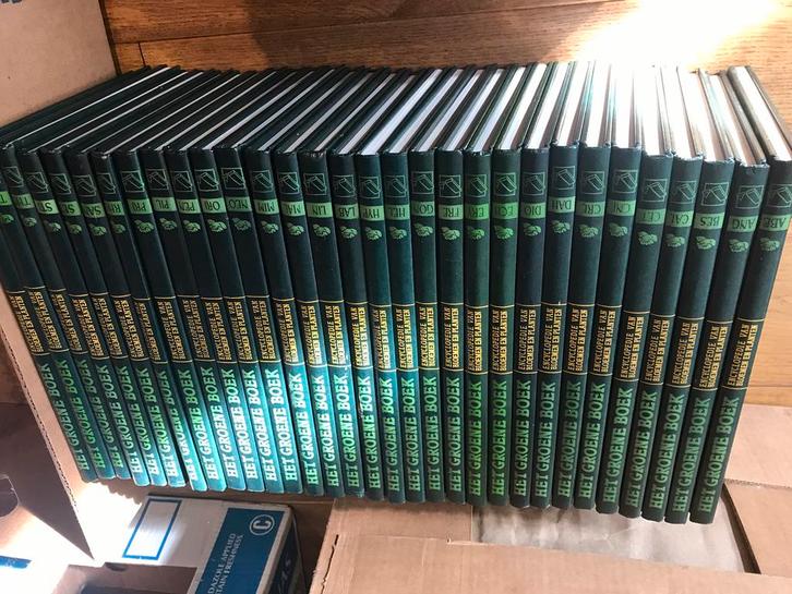 Het groene boek encyclopedie van bloemen en planten compleet, Boeken, Encyclopedieën, Gelezen, Complete serie, Bloemen en Planten
