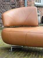 Leolux Kikko fauteuil/ chaise longue showmodel Noli leer, Ophalen, Nieuw, 75 tot 100 cm, Leer