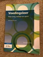 Voedingsleer - Voor zorg, welzijn en sport, Boeken, Studieboeken en Cursussen, Ophalen of Verzenden, Gelezen, MBO