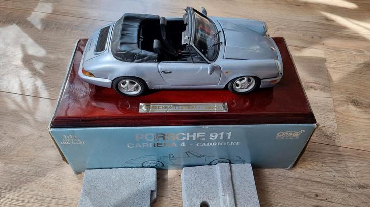 Anson Porsche 911 Carrera 4 Cabriolet 1:14, Hobby en Vrije tijd, Modelauto's | 1:18, Zo goed als nieuw, Auto, Anson, Ophalen of Verzenden