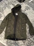 Regenjack groen/zwart mt 170, Ophalen, Gebruikt, Jongen, Jas