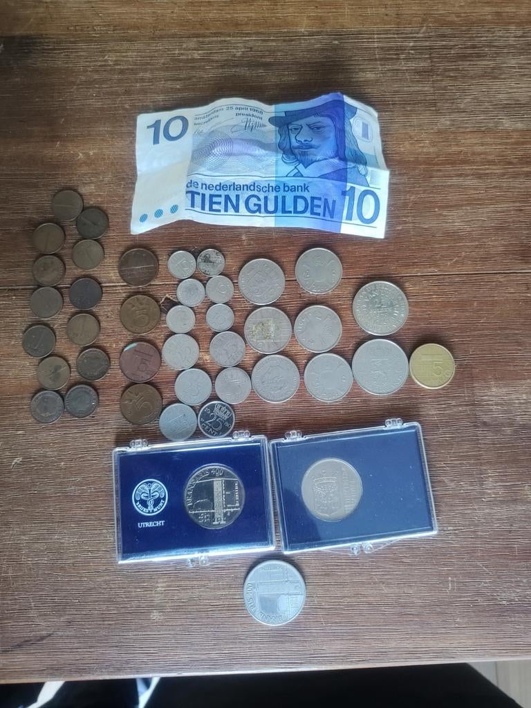 Lot met oud Nederlands geld/guldens centen stuivers etc, Postzegels en Munten, Ophalen of Verzenden, Nederland, Munten