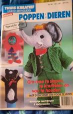 thuis kreatief poppen en dieren - diana nummer 24, Ophalen of Verzenden, Zo goed als nieuw, Breien of Haken, Patroon of Boek