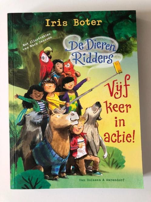 Iris Boter - De DierenRidders - Vijf keer in actie!, Boeken, Kinderboeken | Jeugd | onder 10 jaar, Nieuw, Fictie algemeen, Ophalen of Verzenden