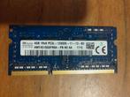 Hynix 4GB 1Rx8 PC3L 12800S-11-13-B4 sOdimm DDR3l Geheugen, DDR3, Ophalen of Verzenden, Zo goed als nieuw, Laptop