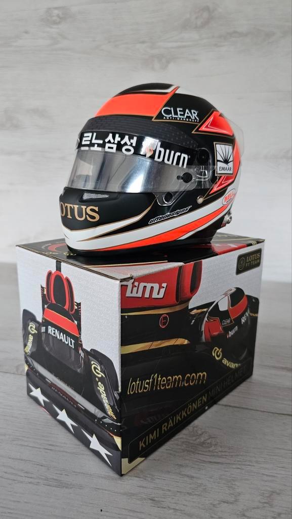 Kimi Raikkonen Lotus 2013 Korean Gp helm 1:2, Verzamelen, Automerken, Motoren en Formule 1, Nieuw, Formule 1, Ophalen of Verzenden