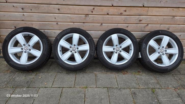 Volkswagen passat of golf velgenset 17 inch winter - ZGAN, Auto-onderdelen, Banden en Velgen, Banden en Velgen, Winterbanden, 17 inch
