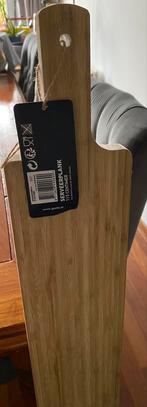Serveerplank bamboo hout 115cm, Huis en Inrichting, Keuken | Servies, Ophalen, Nieuw