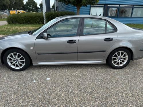 Saab 9-3 2.0 T Sport Sedan AUT 2003 Grijs, Auto's, Saab, Bedrijf, Saab 9-3, ABS, Adaptive Cruise Control, Airbags, Airconditioning