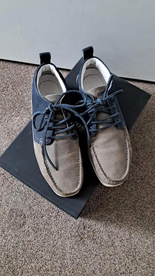 Nette heren schoen Hugo Boss - maat 7, Kleding | Heren, Schoenen, Zo goed als nieuw, Veterschoenen, Blauw, Ophalen of Verzenden