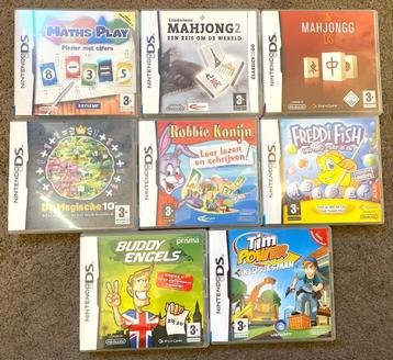 8 X Nintendo DS Games         beschikbaar voor biedingen