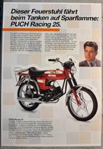 Advertentie 1987 Puch Racing 25, Verzenden, 1980 tot heden, Buitenland, Knipsel(s)