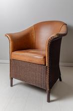 Zetel cognac leer - Victor XL Lazy Chair, Ophalen of Verzenden