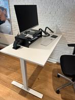 IKEA Verstelbaar zit-sta bureau 120x70 cm – 6 stuks, Ophalen, In hoogte verstelbaar, Zo goed als nieuw