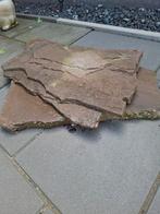 Leisteen tegels - Natuursteen, Tuin en Terras, Tegels en Klinkers, Gebruikt, Ophalen of Verzenden, Terrastegels, Natuursteen