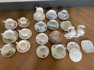 Mooie Kop en Schotel Sets - Royal Albert & Meer! beschikbaar voor biedingen