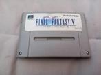 super Nintendo final fantasy V, Spelcomputers en Games, Games | Nintendo Super NES, Gebruikt, 1 speler, Ophalen of Verzenden, Role Playing Game (Rpg)