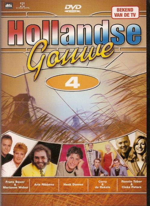 Hollandse gouwe deel 4, Cd's en Dvd's, Dvd's | Muziek en Concerten, Nieuw in verpakking, Muziek en Concerten, Alle leeftijden