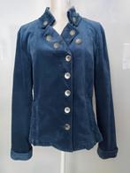 GEISHA FLUWELEN JASJE MAAT L, Kleding | Dames, Blauw, Maat 42/44 (L), Ophalen of Verzenden, Jasje