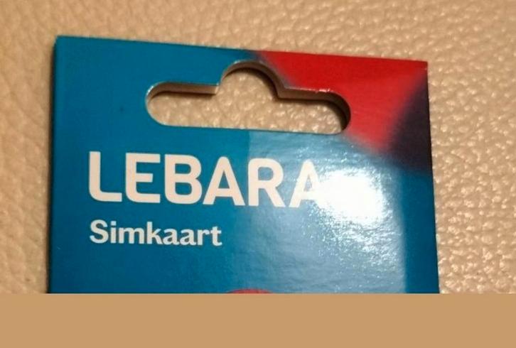 LEBARA PREPAID SIMKAART NUMMERS 100 STUKS  NIEUW GESEALD, Telecommunicatie, Prepaidkaarten en Simkaarten, Nieuw, Simkaart, KPN
