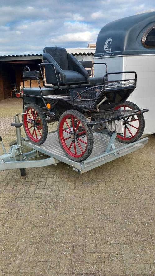 Nette Van Boven koets, Dieren en Toebehoren, Rijtuigen en Koetsen, Zo goed als nieuw, Marathonwagen