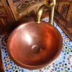 Koper waskom  99 euro, Ophalen of Verzenden, Nieuw, Rond, Overige materialen