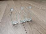 Kleine glazen flesjes om zelf te vullen - 20ml, Ophalen, Zo goed als nieuw, Geboorte of Huwelijk