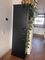 Zwarte kast, Huis en Inrichting, Kasten | Lockerkasten, Ophalen, Gebruikt